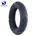 Sunmoon Factory Supply Black Black 809017 Pneus de moto de 18 pouces